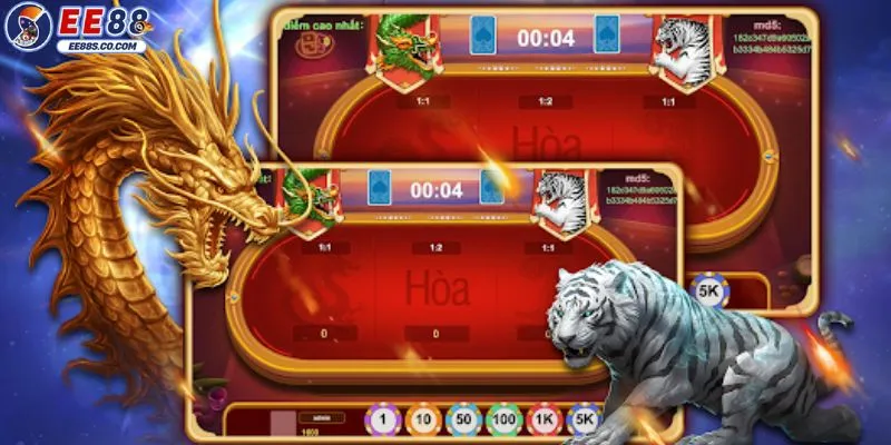 Khái quát sơ qua về game bài Rồng Hổ EE88