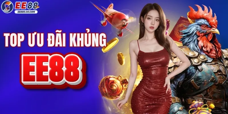 Khám phá top ưu đãi khủng nhất nhà cái EE88